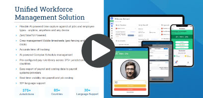 Achieve 100% Global Labor Laws Compliance With Deltek | Replicon's AI-powered Workforce Management Solution