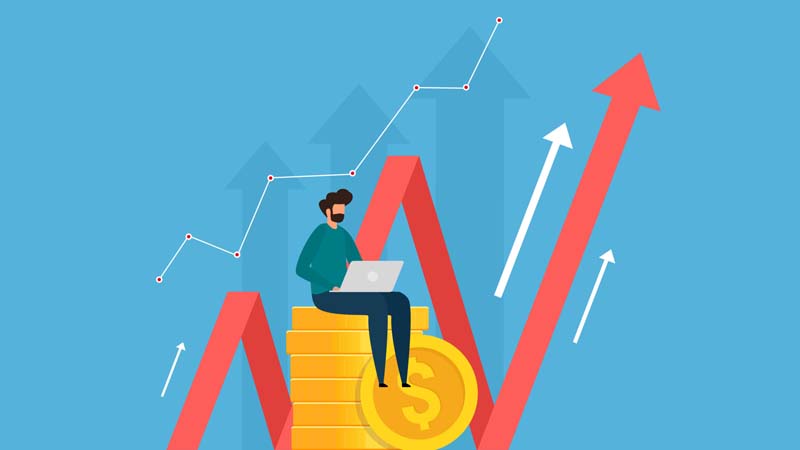 Graph to show salary fluctuation 