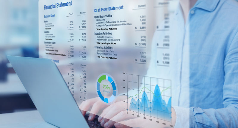 Numbers and Data visualization on a computer