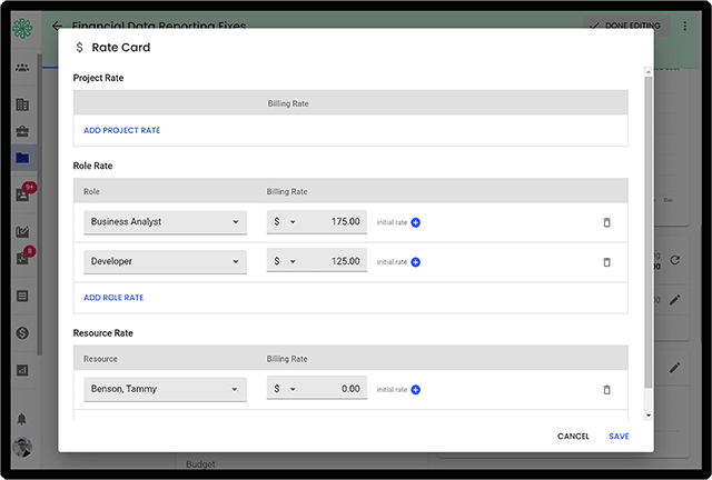 Configurable Bill Plans and Rates using Xero Integration